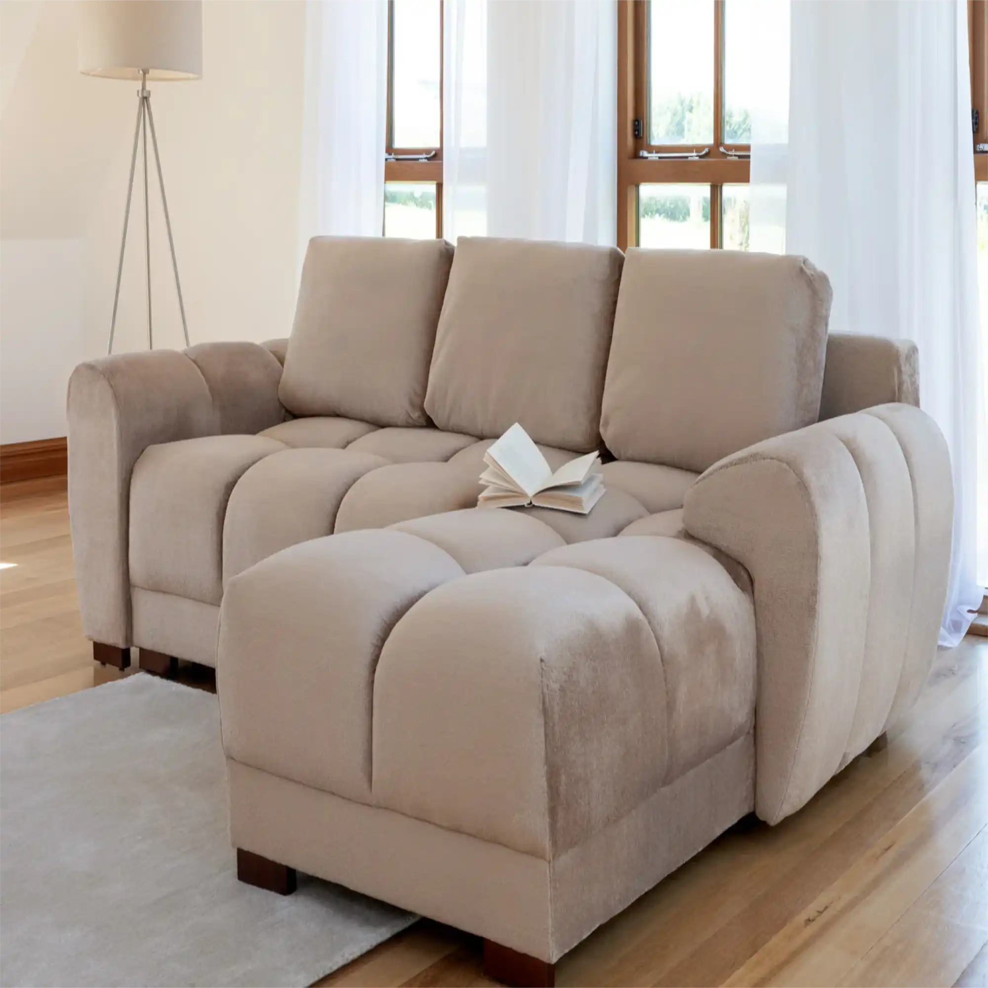 Azzuro_RHF_Sofabed_Horizontal_Beige_3