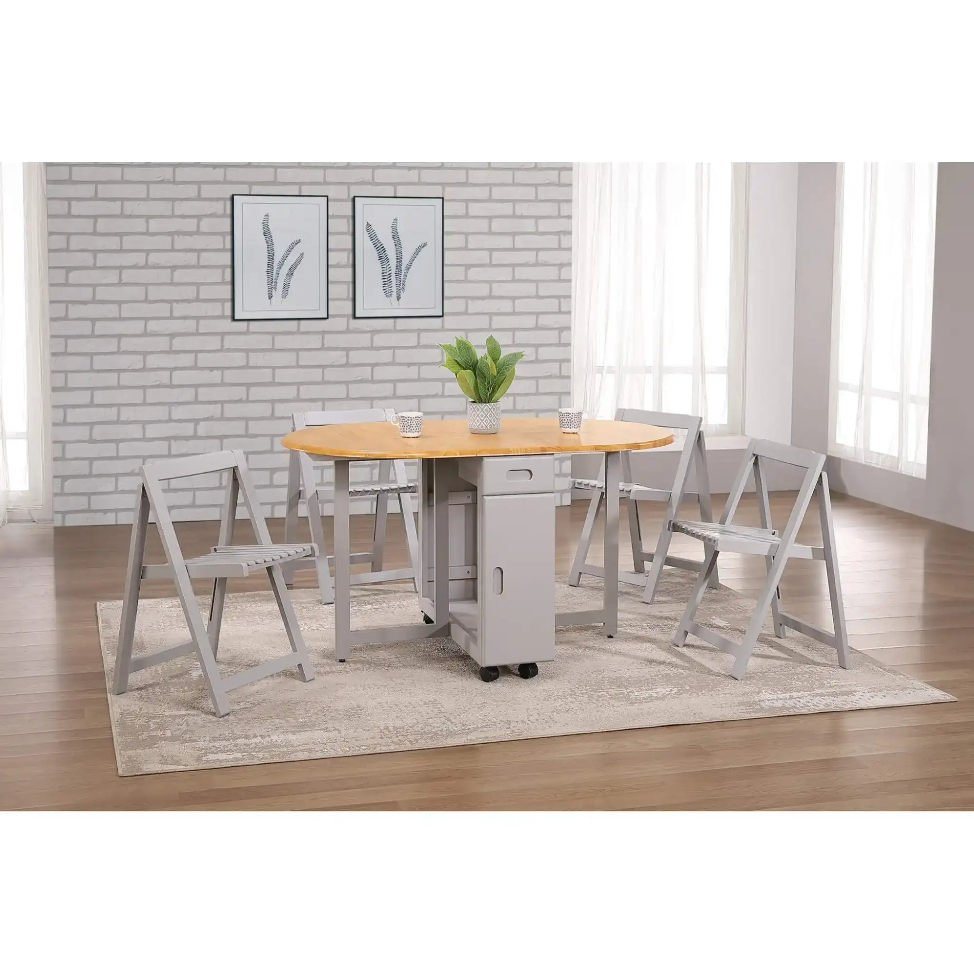 Butterfly-Dining-Set-Grey