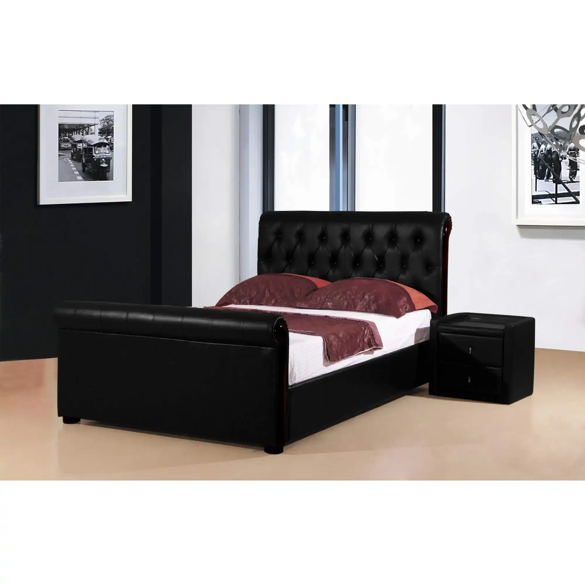 Caxton-Storage-Bed-Closed-Black