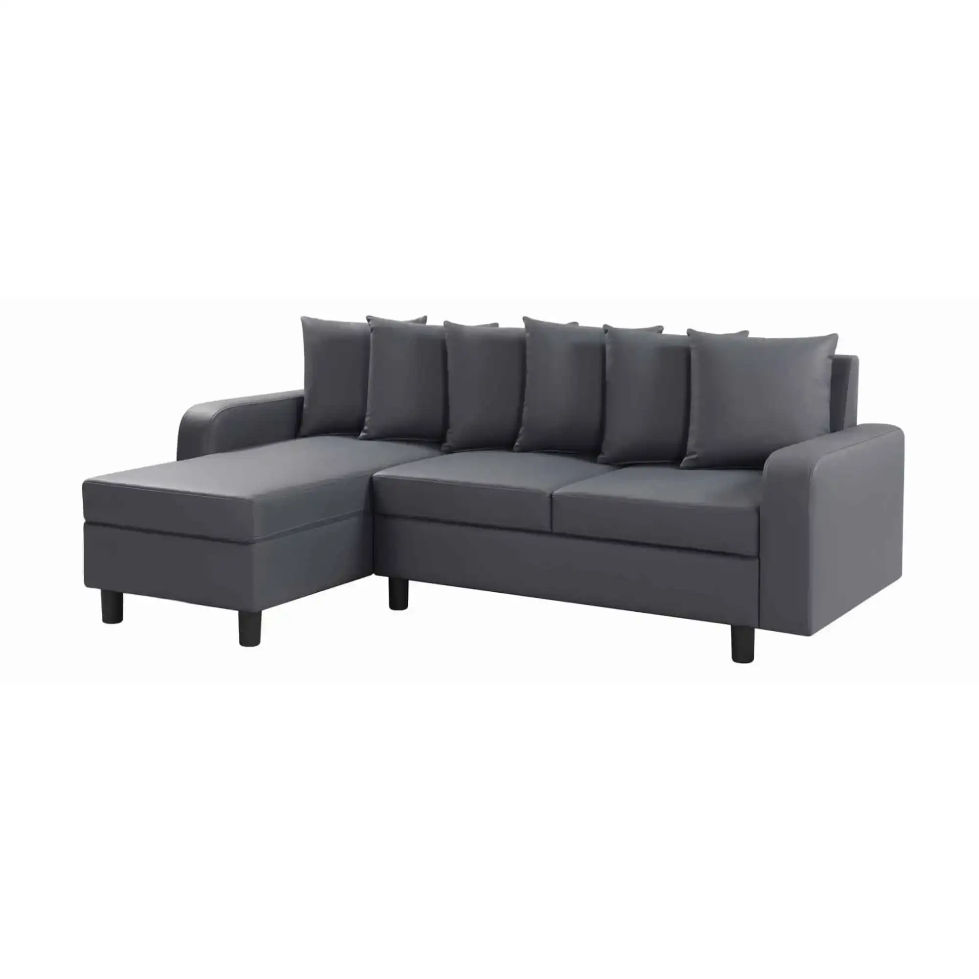 Civic-Reversible-Chase-Sofa-Leather-Aire-Grey-LHS-Facing1