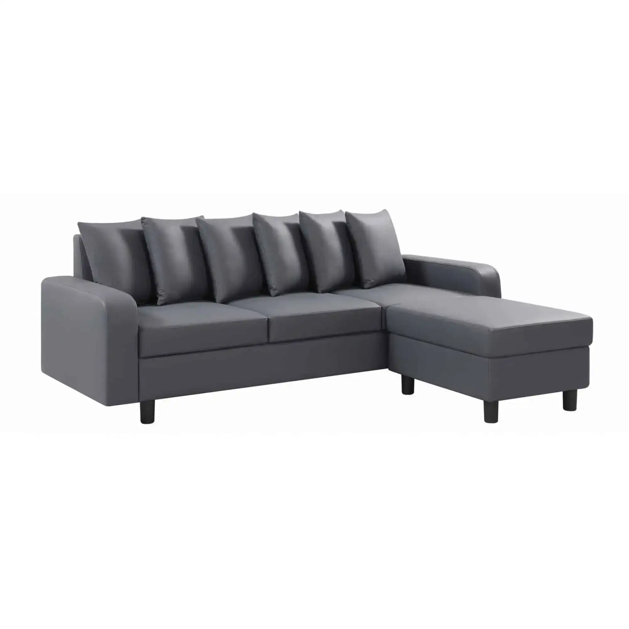 Civic-Reversible-Chase-Sofa-Leather-Aire-Grey-RHS-Facing3