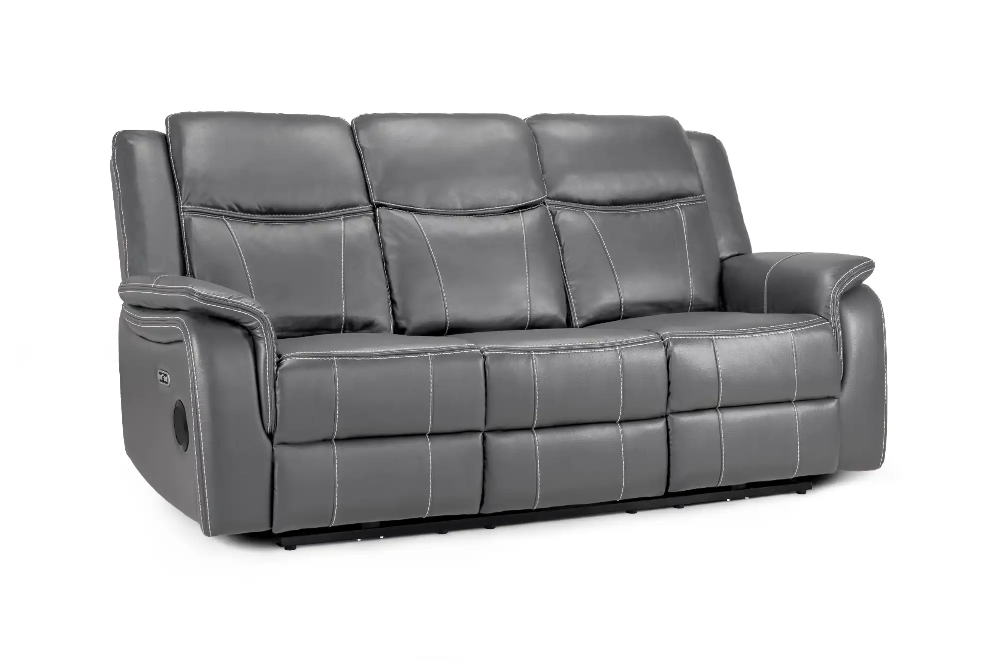 GalaxyTechRecliner3SeaterGreyLeather_1