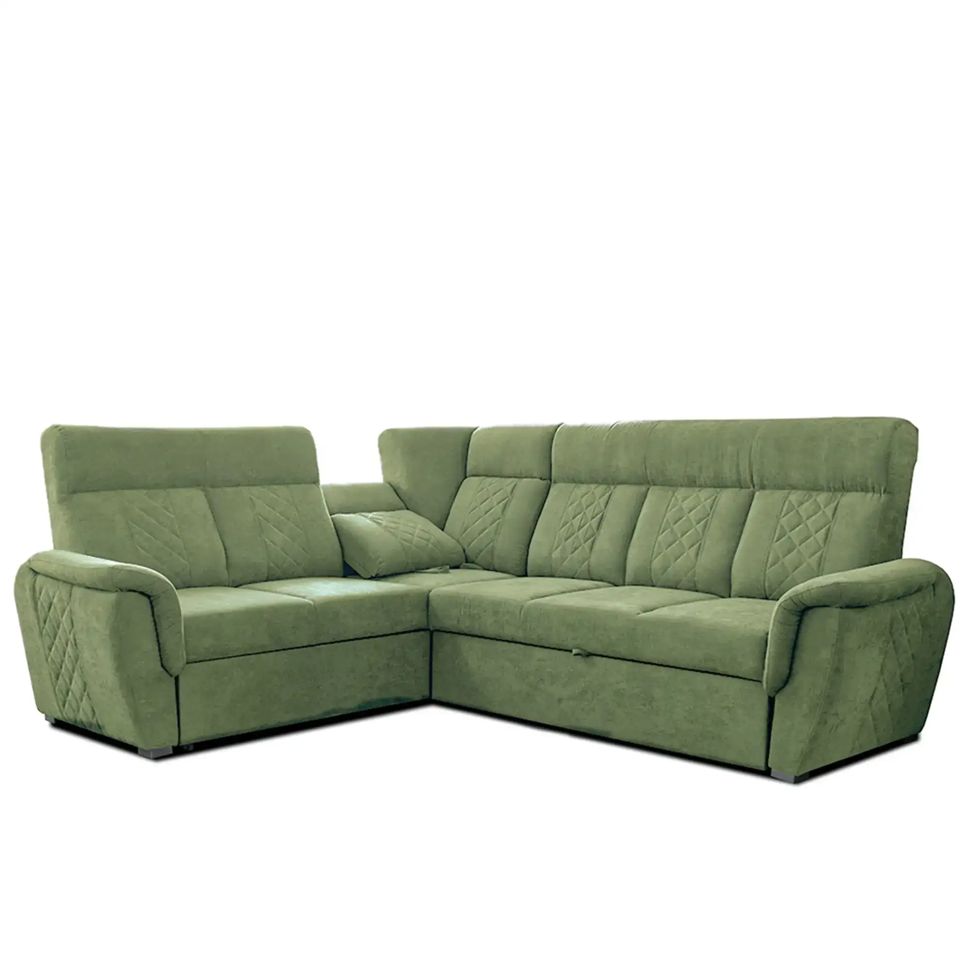 Selly-Large-Sofa-Bed-Green-2