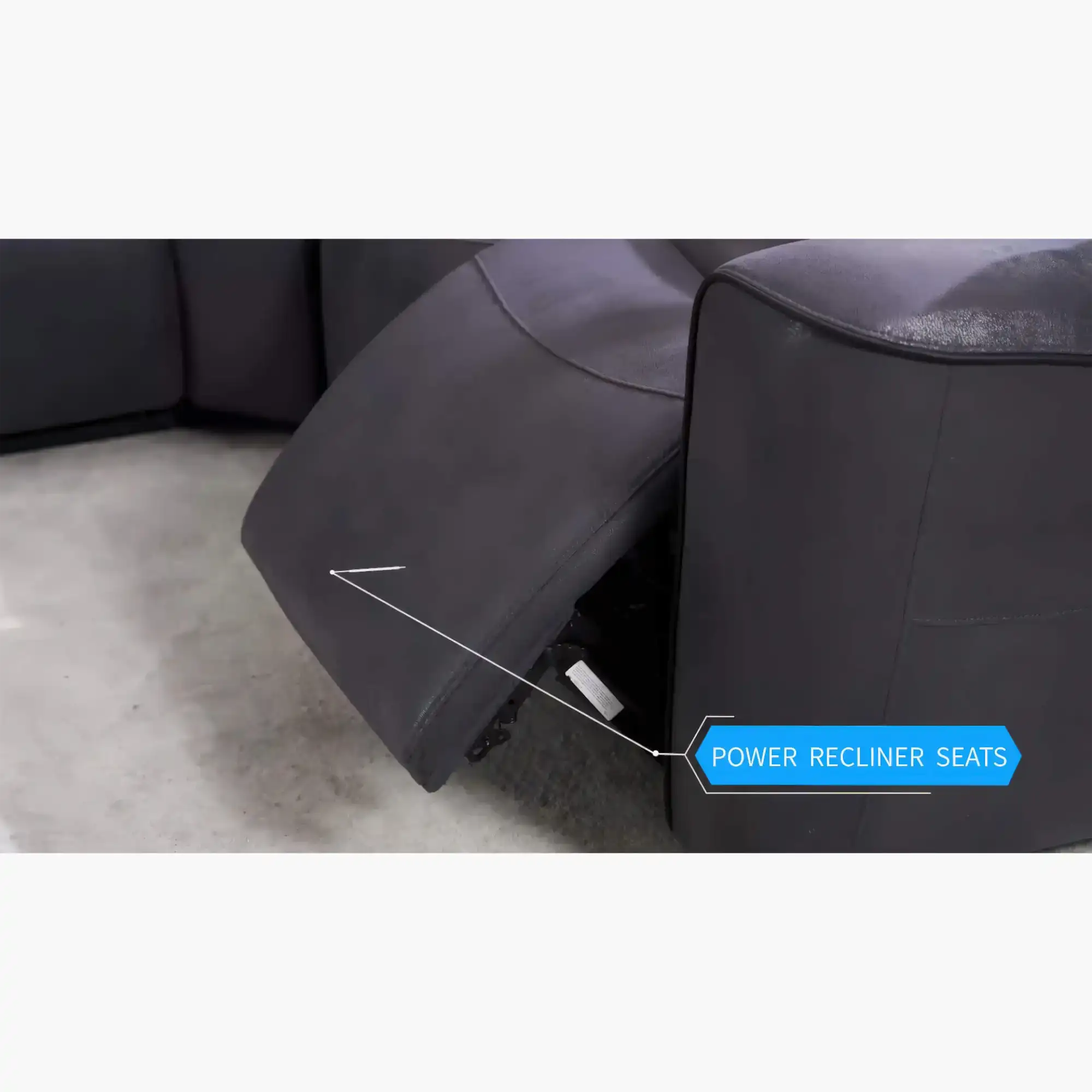 Techno-Sofa-Power-Recliner-Opened